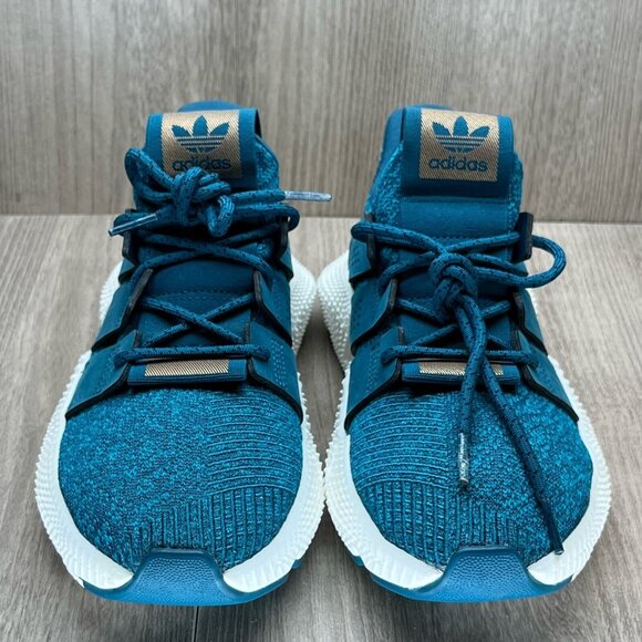 Adidas Sneakers Womens Sz 7.5 Prophene Low Top Athletic Running Blue CQ2541 - Picture 2 of 11